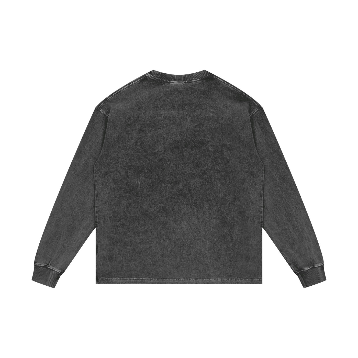 Revenge Acid Wash Oversize Long Sleeve T-Shirt - 250 GSM